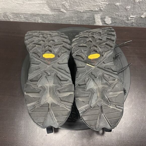 Hoka One One Anacapa 2 Low GTX Black Womens Sz 7.5B Gore-Tex Trail Running Shoes - Picture 8 of 10